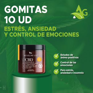 CBD em Gomitas de 250mg 10 Unidades Amplio espectro