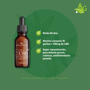Aceite de 5600mg 30ml amplio espectro