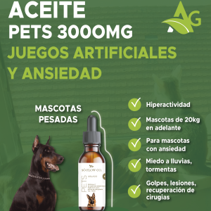 Aceite de CBD para mascotas 3000mg