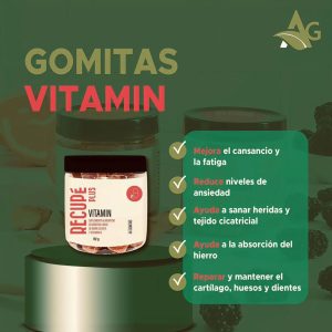 Gomita Funcional "Vitamin" (Vitamina C y Mora)