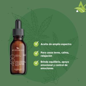 Aceite de CBD Amplio Espectro con 400 mg de CBD 30ml
