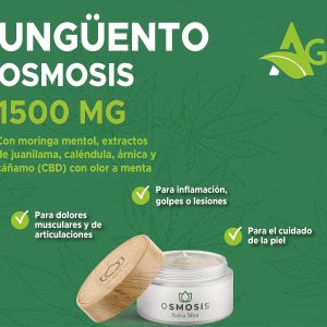 CBD en ungüento "Sativa Mint" 1500mg 30g Aislado