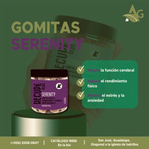Gomita Funcional "Serenity" (ashwagandha + vitamina C + manzanilla)